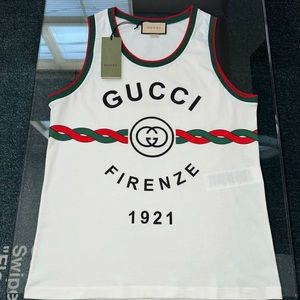 Men’s Gucci Firenze Tank Top Size Medium (Oversized)